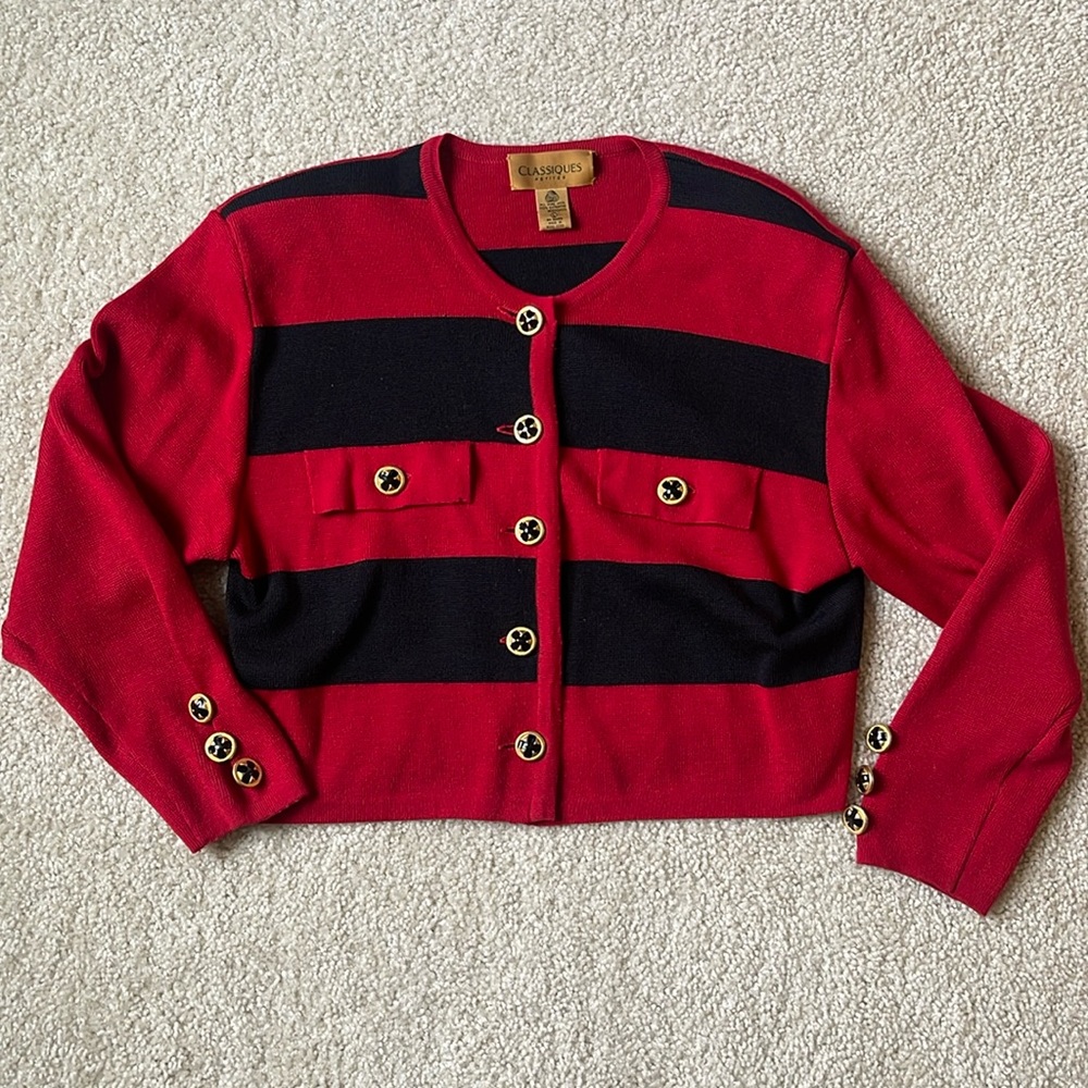 Button Up Sweater